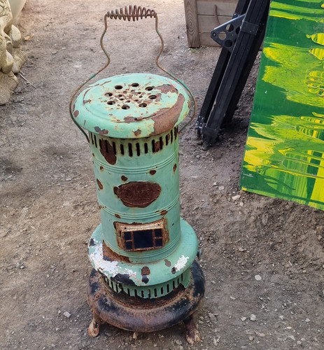 Historischer original gussofen - historischer,
