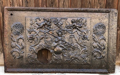 Antike ofenplatte - antike, ofenplatte/