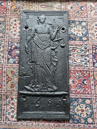 Antike ofenplatte 1695 - antike,