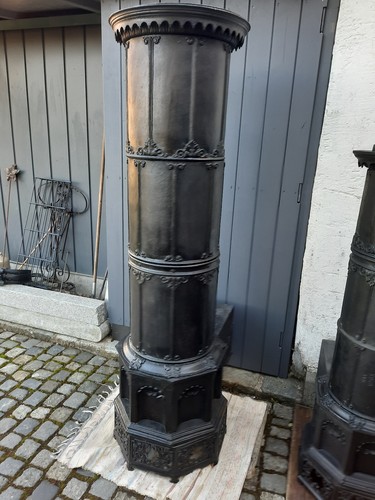 Historischer gussofen -  historischer, /