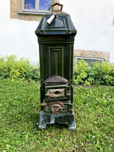 Alter emaillierter ofen 100 - alter,