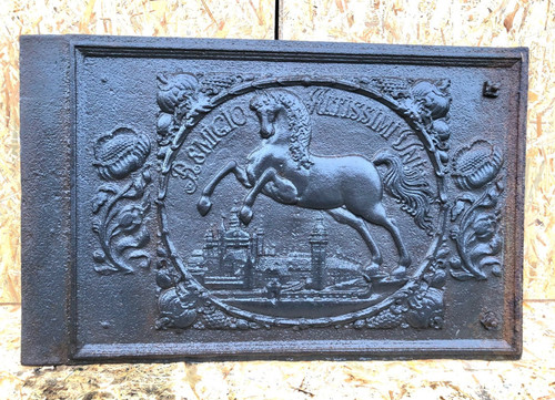 Antike ofenplatte kaminplatte - antike,