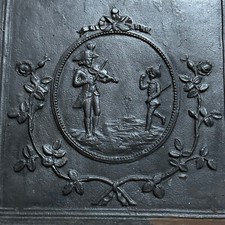 ANTIKE BAROCK OFENPLATTE AUS